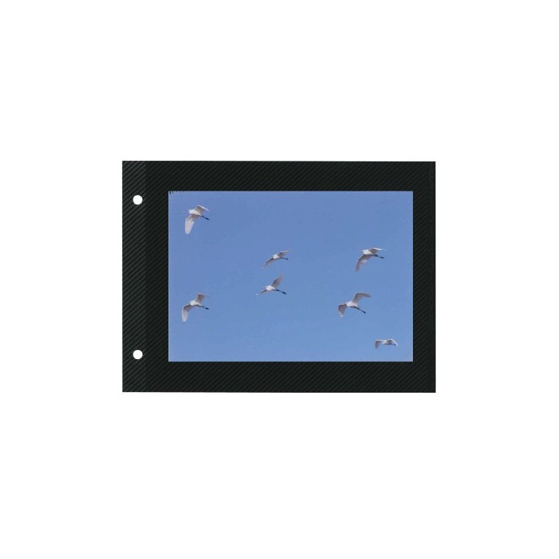 デルフォニックス PDフォトアルバム リフィル 粘着 (L判写真10枚)スカイブルー FBR1-SB