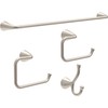 Delta ARV64-DN Arvo 4-Piece Bath Hardware Set 18-in Towel Bar