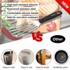 Beijiyi Fish Spatula Turner Set of 2, Heat Resistant Silicone