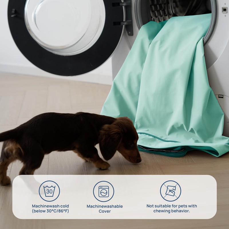 blunique Cooling Dog Bed for Large Dogs, Orthpedic Cooling Pet