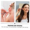 Ipetboom 1Pc Durable Ear Wax Removal Tool Ergonomic Ear Spoon