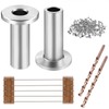 CKE 150 Pack T316 Stainless Steel Protector Sleeves for 1/8"