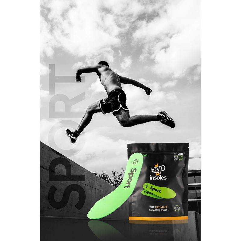 Crep Protect Insoles Sport Verde Plantilla Unisex (OSZ)