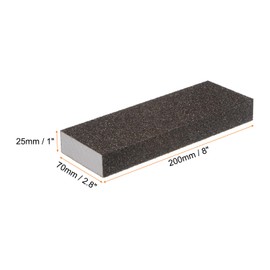 HARFINGTON 6pcs Coarse Sanding Sponge Blocks 80-100 Grit Foam Sanding Block for Polishing Kitchen Metal Wood Drywall, 200x70x25mm
