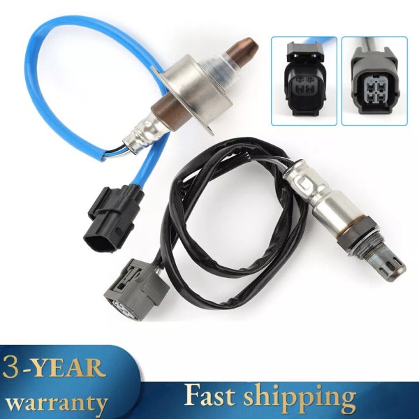 Reach 2PCS Oxygen Sensor Up+Downstream For 2015-2020 Honda Fit 1.5L