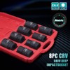 Anbull 1" Drive Jumbo Impact Socket Set, 9 Pieces Universal
