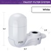 PUR Faucet Mount Water Filtration System, White – Vertical Faucet