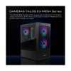 GAMDIAS Gaming ATX Mid Tower PC Computer Case w/Tempered Glass,