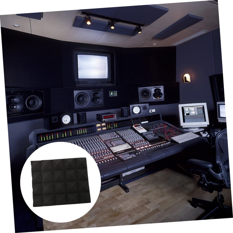 FUNOMOCYA Panels Acoustic Insulation Mats Sound Absorbing Cotton for Home