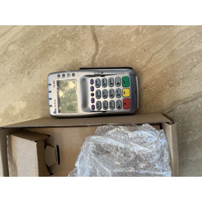 Verifone VX-805 Pin Pad Card Reader 160mb Keypad