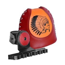 Laroal Archery Quiver Holder Quick Release System Leather Material Bow Quiver for Outdoor Bows Recurve Bows Brown Vintage and Refined Box