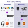 OQIMAX Bluetooth 5.0 Transmitter,Bluetooth Receiver,3.5mm AUX Bluetooth Transmitter Receiver with