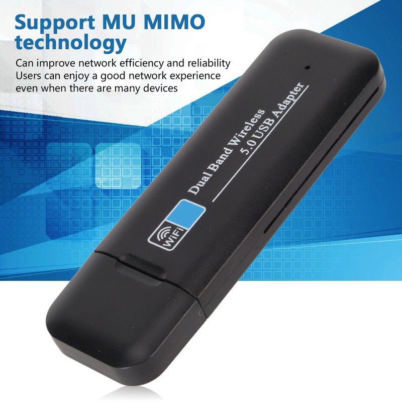 USB 3.0 WiFi Adapter 1300Mbps 2.4G 5Ghz Dual Band Support
