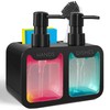 4-in-1 Kitchen Soap Dispenser Set - Dual Hand & Dish