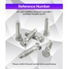 RACOONA 6PCS Wheel Studs,M14 x 1.50 & 31mm Long Lug