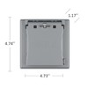 2-Gang Flip Weatherproof Cover, Vertical/Horizontal, 1-Device, 3-in-1, 2.25 in. diameter,
