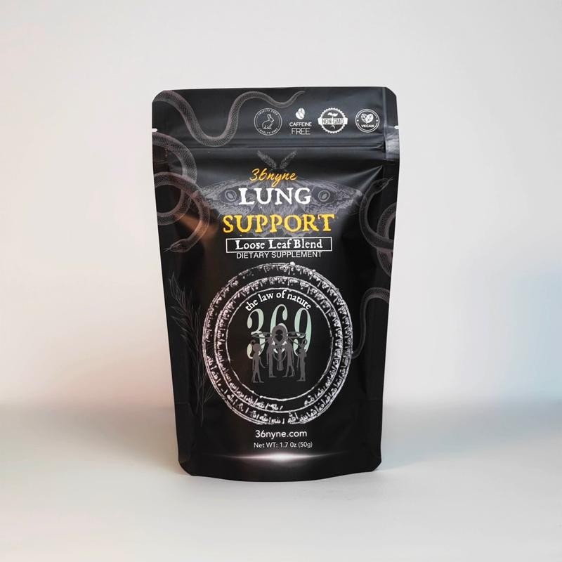 Lung Support (Smoker's Tea/Respiratory loose leaf blend) - Specification: One