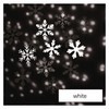 EMOS Snowflake LED Projector, White Snowflakes with Snow Effect, Facades,