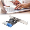 USB3.0 Expansion Card 2 Port 19 Pin 4P PCIE to