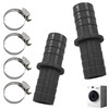6 PCS Washing Machine Hose Connector, Washing Machine Waste Pipe