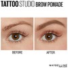 Maybelline TattooStudio Pomada de cejas de larga duracin, construible, maquillaje