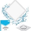 50pcs Disposable Drain Hair Catcher Prevent Clogging Waterproof Shower Drain