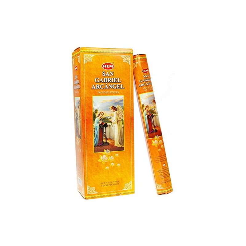 HEM San Gabriel Arcangel Hexa Incense Stick, 6packs X 20