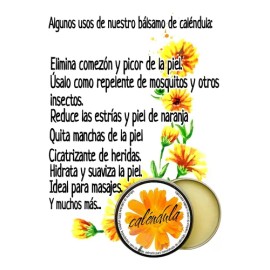 Crema Bálsamo De Caléndula Concentrada Natural 2 Pzs Kit