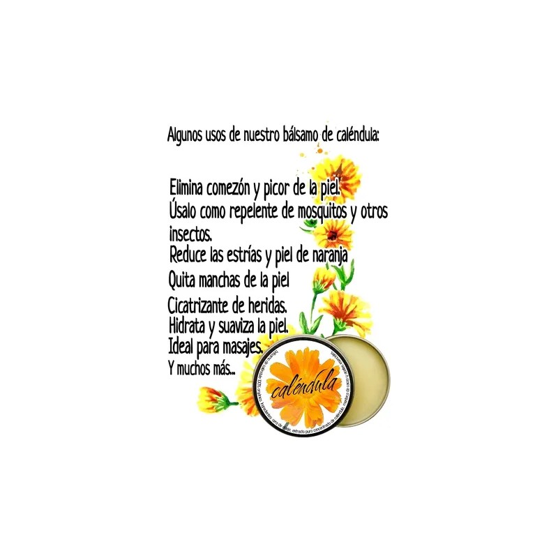 Crema Bálsamo De Caléndula Concentrada Natural 2 Pzs Kit