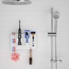 Mspan Toothbrush Razor Holder for Shower: Wall Mounted Tooth Brush