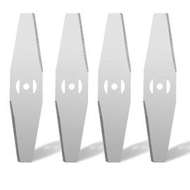 SEABABOO Pack of 4 Metal Grass Trimmer Blades for Grass Trimmer 150 mm Replacement Blades Grass Trimmer Hole Diameter 5 mm Grass Trimmer Metal Grass Trimmer Accessories Replacement Blades Grass