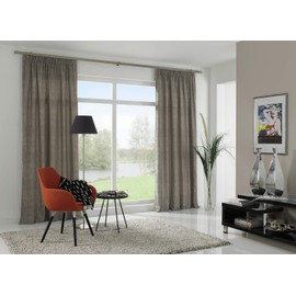 Gardinia Slim Support for Luxor Rectangular Brushed Steel 7.5 cm, 7.5 cm