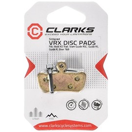 Clarks Sintered Disc Brake Pads W/Carbon for Avid Xo Trail