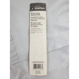 Great Neck New Lot Of 5 Junior Hacksaw Blades Great Neck 6" 615C Heat Treated Steel - 50