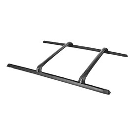 Roof Rack Cross Bars Compatible With 2002-2012 Land Rover Range Rover HSE | Factory Style Polish Aluminum Roof Top Bar Luggage Carrier by IKON MOTORSPORTS | 2003 2004 2005 2006 2007 2008 2009 2010