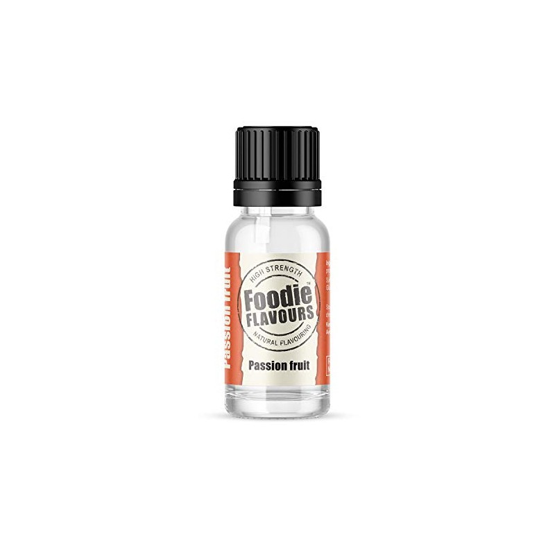 Passion Fruit Natural Food Flavouring 15ml - Foodie Flavours