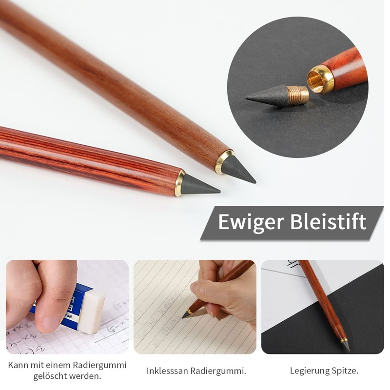 qingmeng Eternal Pencil, Pencils, 3 Eternal Inkless Pencil, Infinity Pencil
