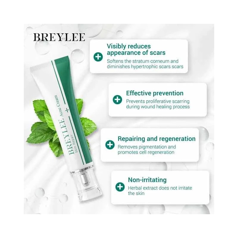 Crema Breylee Elimina Cicatrices De Acne, Manchas,estrias
