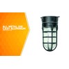 Woods L1706BLK Vandal Resistant 150W Incandescent Security Light, Ceiling Mount,