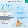 Dog Cooling Mat Extra Large, Q-Max>0.5 Double-Sided Thickened Breathable Cooling