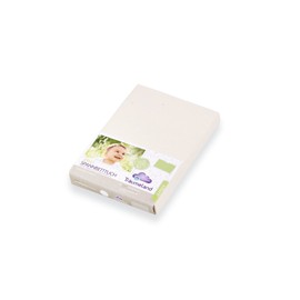 Traeumeland TT05003 Organic Fitted Sheets, Natural White, Muli Color