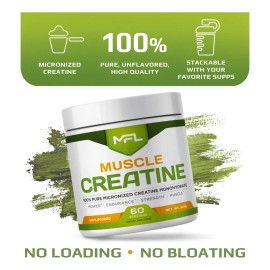 Mfl Creatine Monohydrate Micronizada 5 G Por Porción                                                                                                  