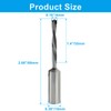 Bivethoi Brad Point Drill Bits for Wood Right Turning Carbide