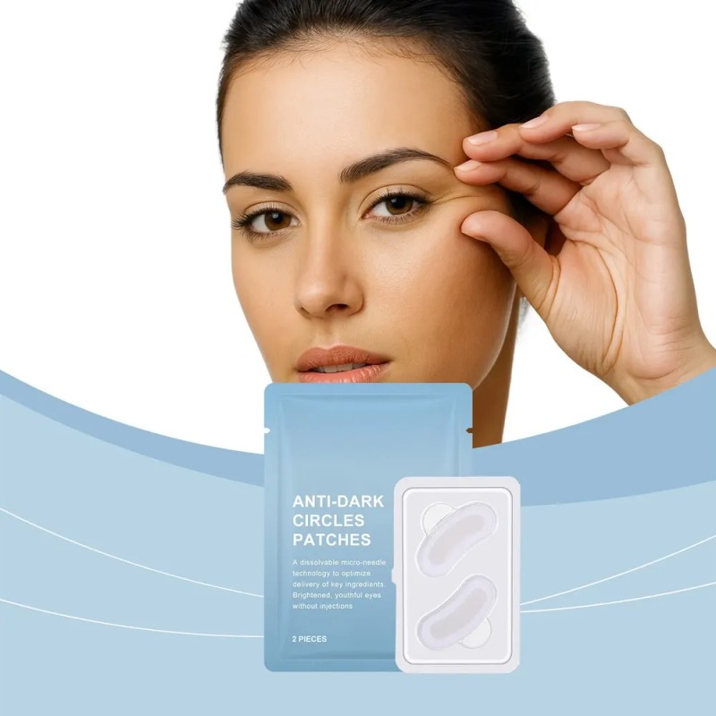 Parche Ojos Antiojeras Microagujas Ácido Hialurónico Hidrat