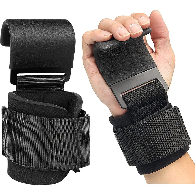 Weight Lifting Hooks Best Heavy Duty Lifting Wrist Straps Deadlift