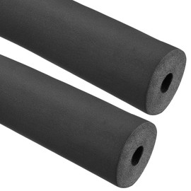PATIKIL 1-5/16"(34mm) ID 2-15/16"(74mm) OD Pipe Insulation Foam Tube, 2Pcs 6.3Ft Pipe Insulation Tube Cover Wrapping for Outdoor Winter Irrigation