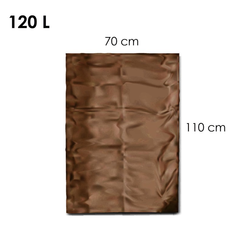 IDEA HOME - Pack of 25 LDPE Rubbish Bags Rubbish