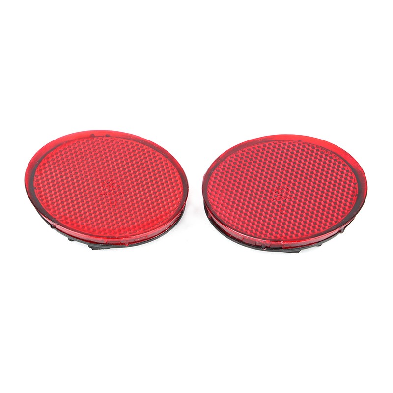 2pcs Red Lens Left &amp; Right Rear Bumper Reflectors 26561JE20A