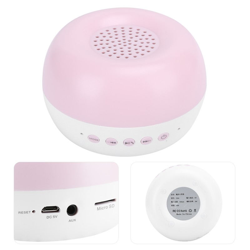 Portable Heavy Bass Speaker Bluetooth Intelligent Noise Reduction Dual Core