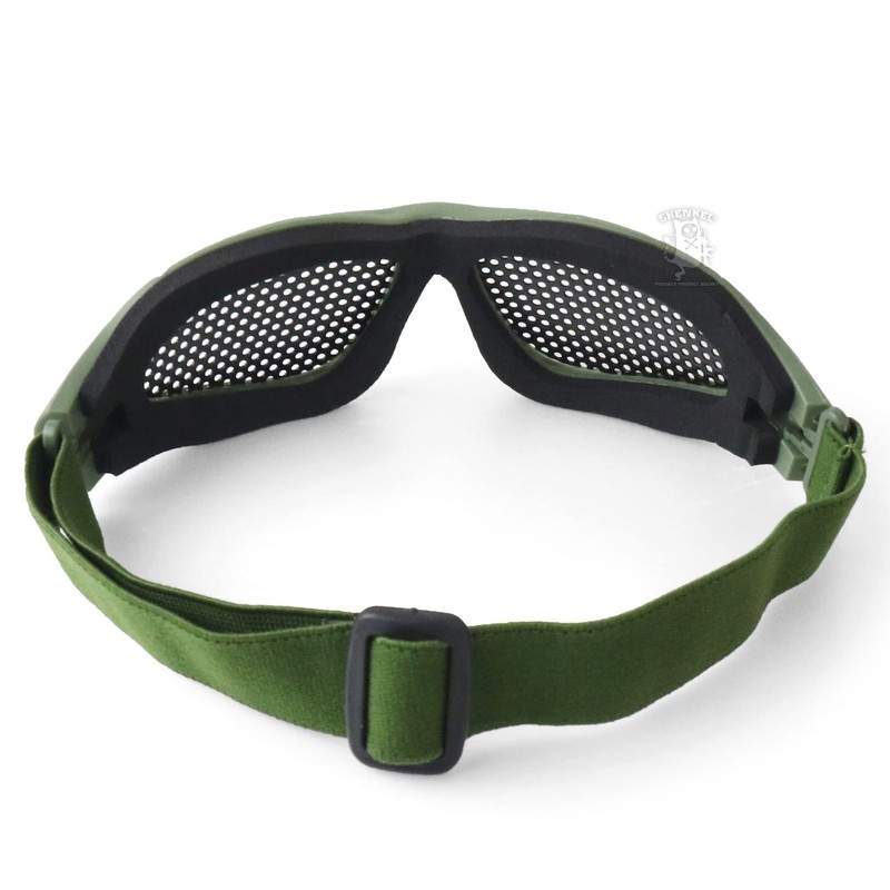 [SHENKEL] Tactical Mesh Goggles Eye Protector Compact Lightweight/Eye Protection OD